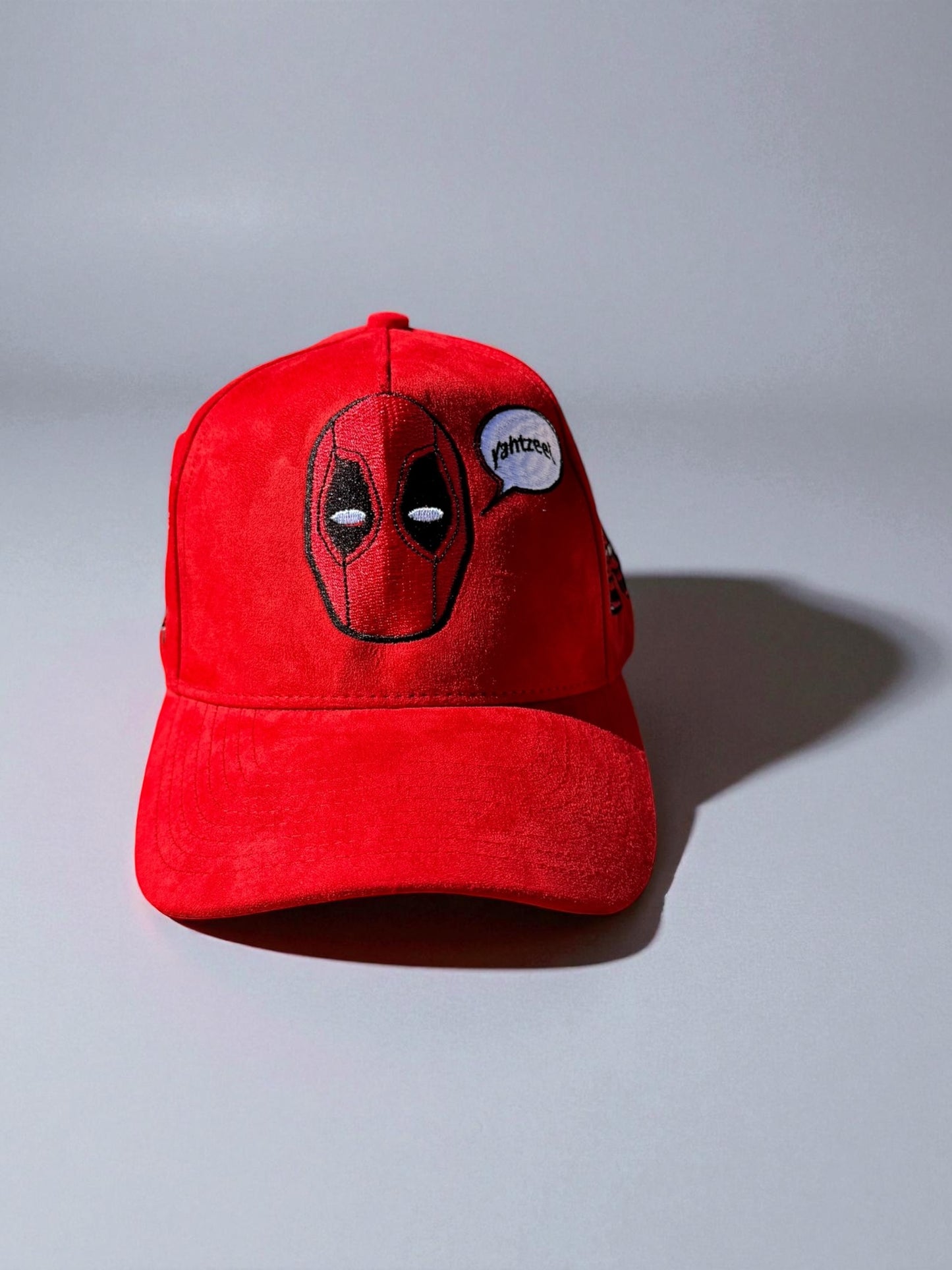 Red black-  Deadpool hat