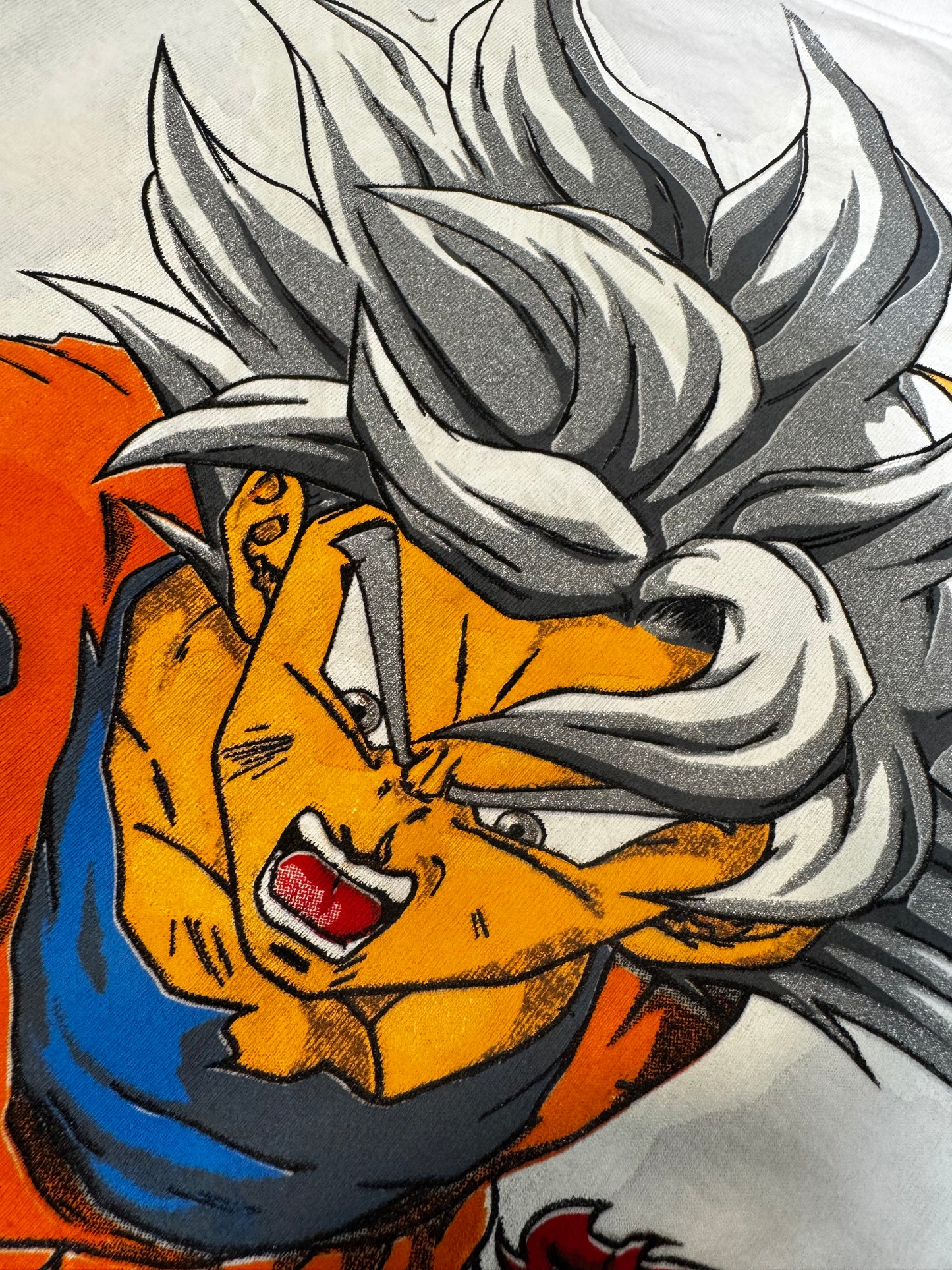 White - Group Hit Front - Goku vs Jiren Back