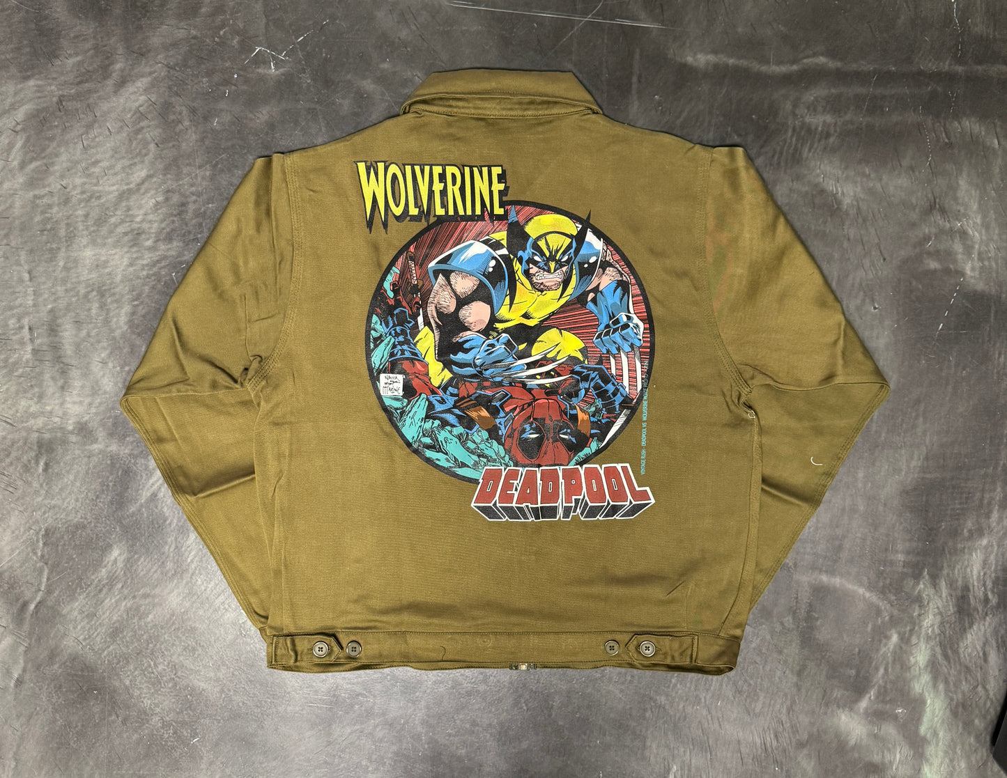 (Black Friday) XL- Olive- Best Friends embroidered front