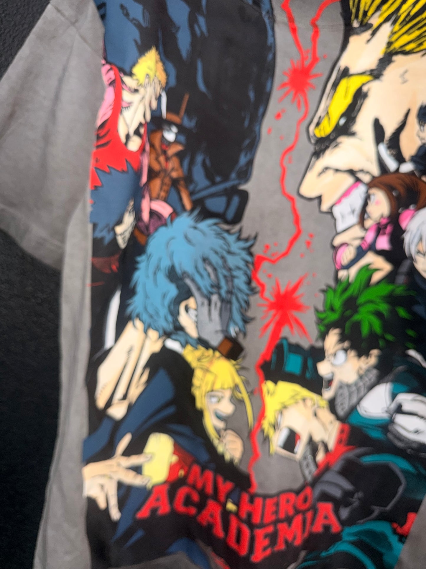 Black Oil Wash - My hero - Final conflict Front & All might vs one for all back