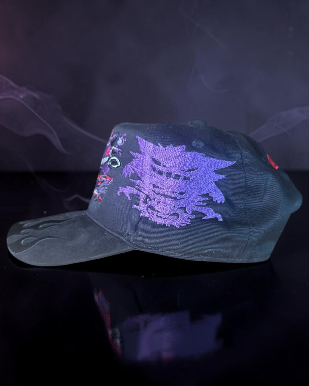 Black with Black Flames - Gengar Hat