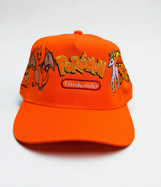 Hot orange - FIRE POKEMON HAT