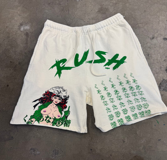 Cream - rouge shorts