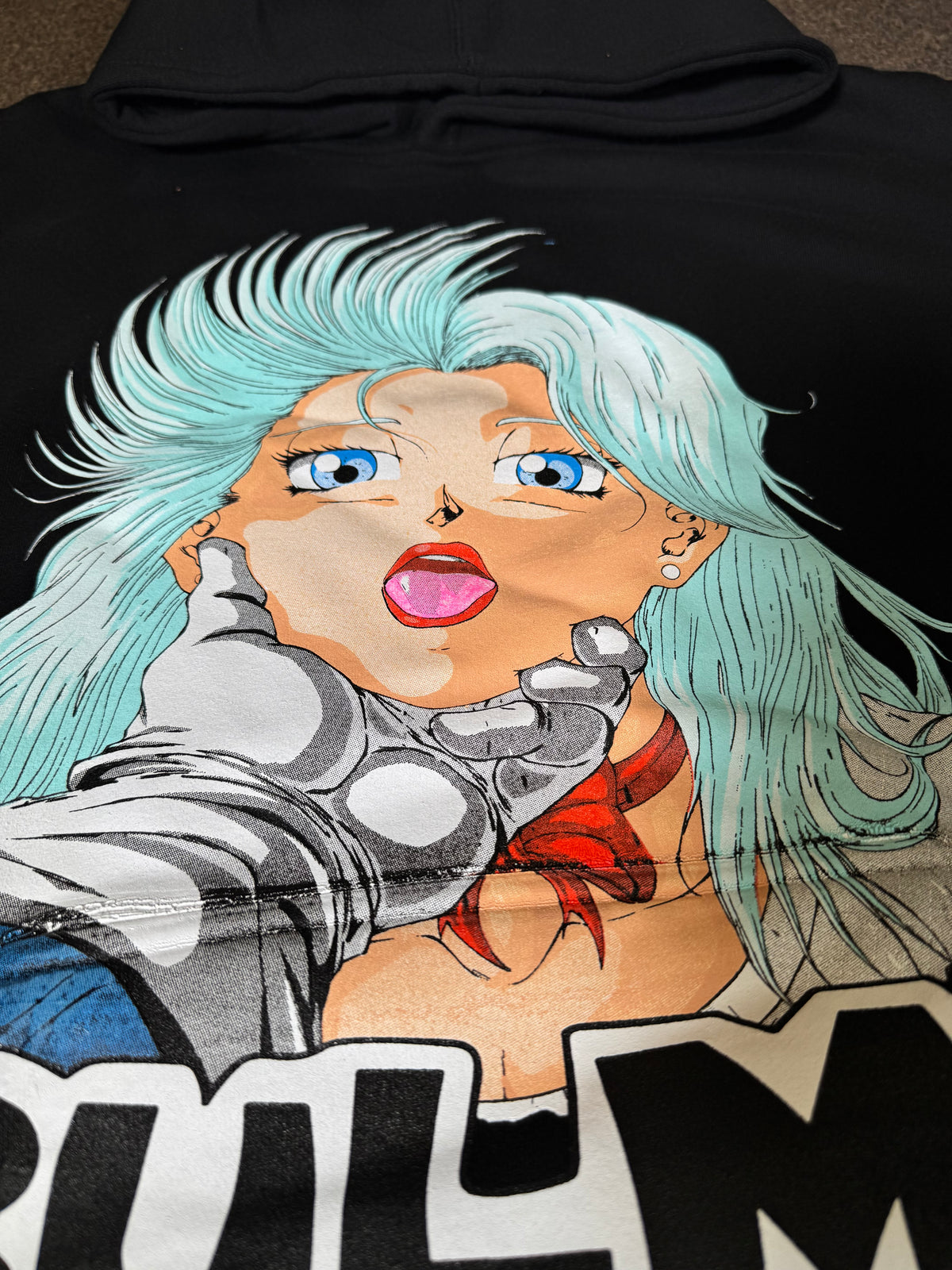 Black Hoodie - Bulma
