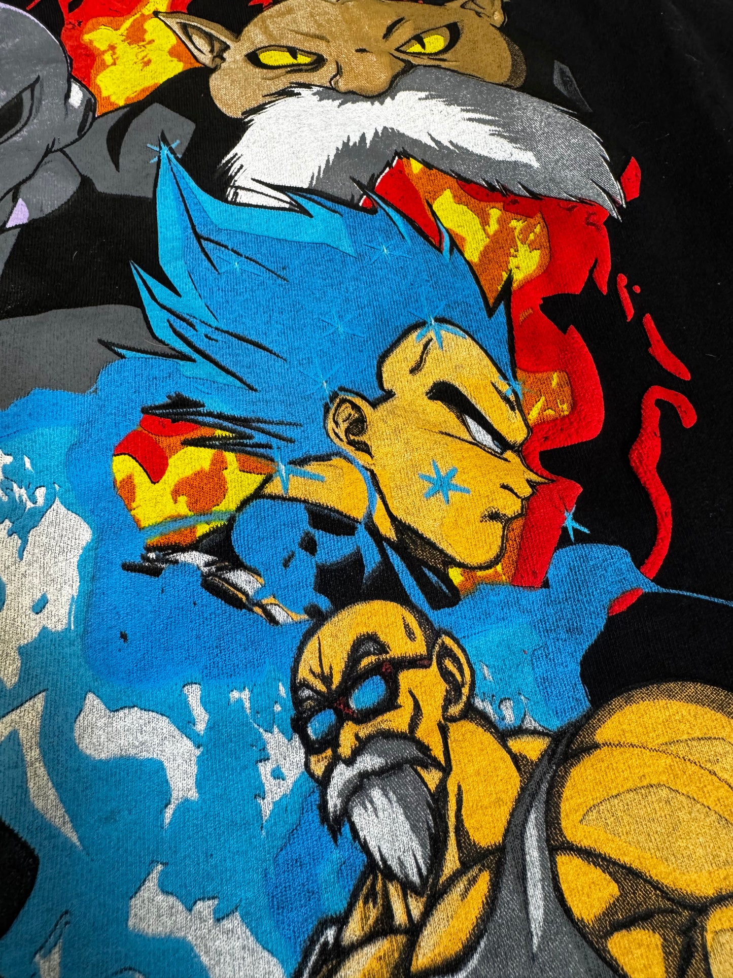Black - Group Hit Front - Goku vs Jiren Back