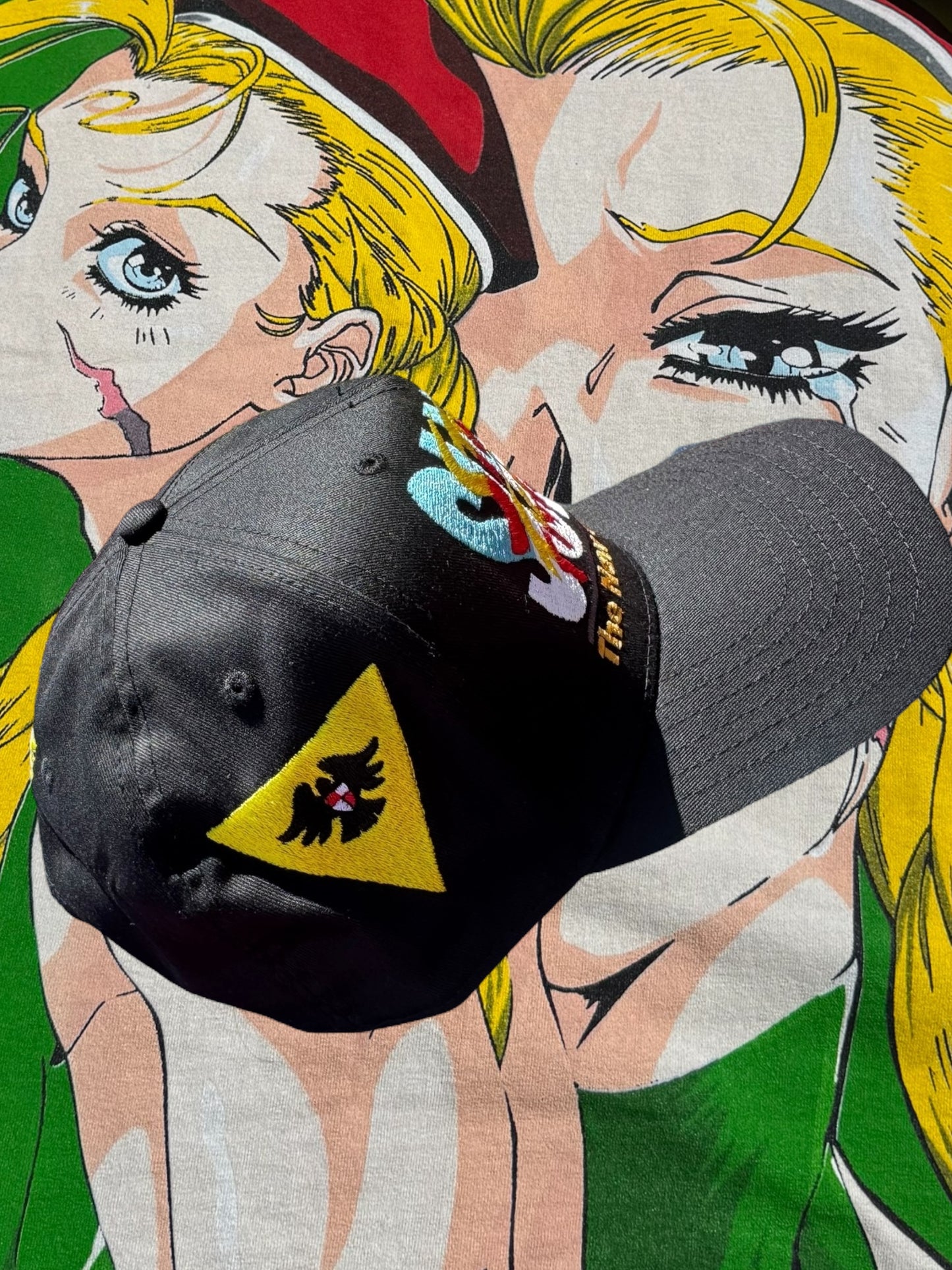 Black - Street Fighter New Challengers Cammy hat