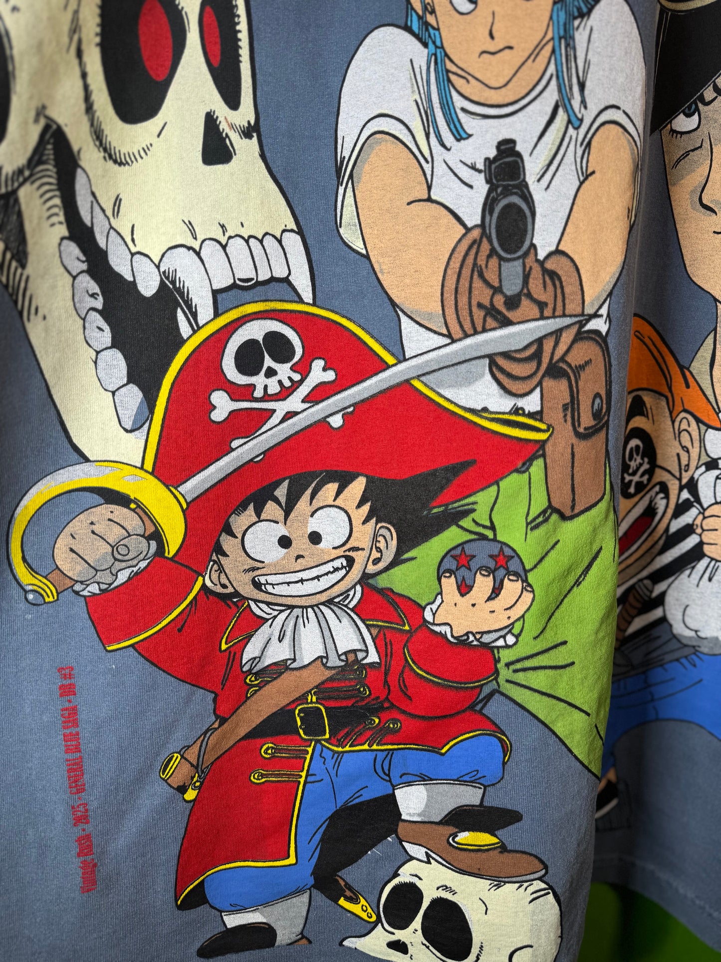 Denim Blue - Muscle Tower front - Pirates Back