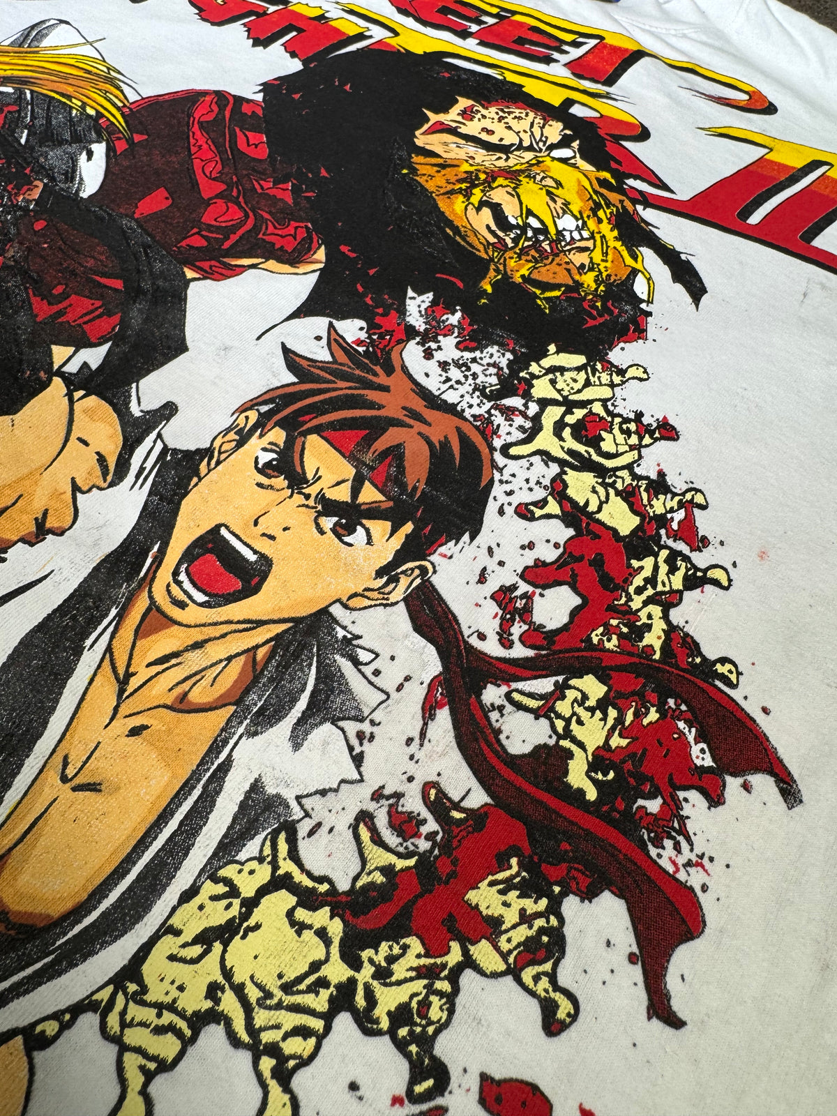 White - Shadowloo Front - Ryu and Chun Li Back