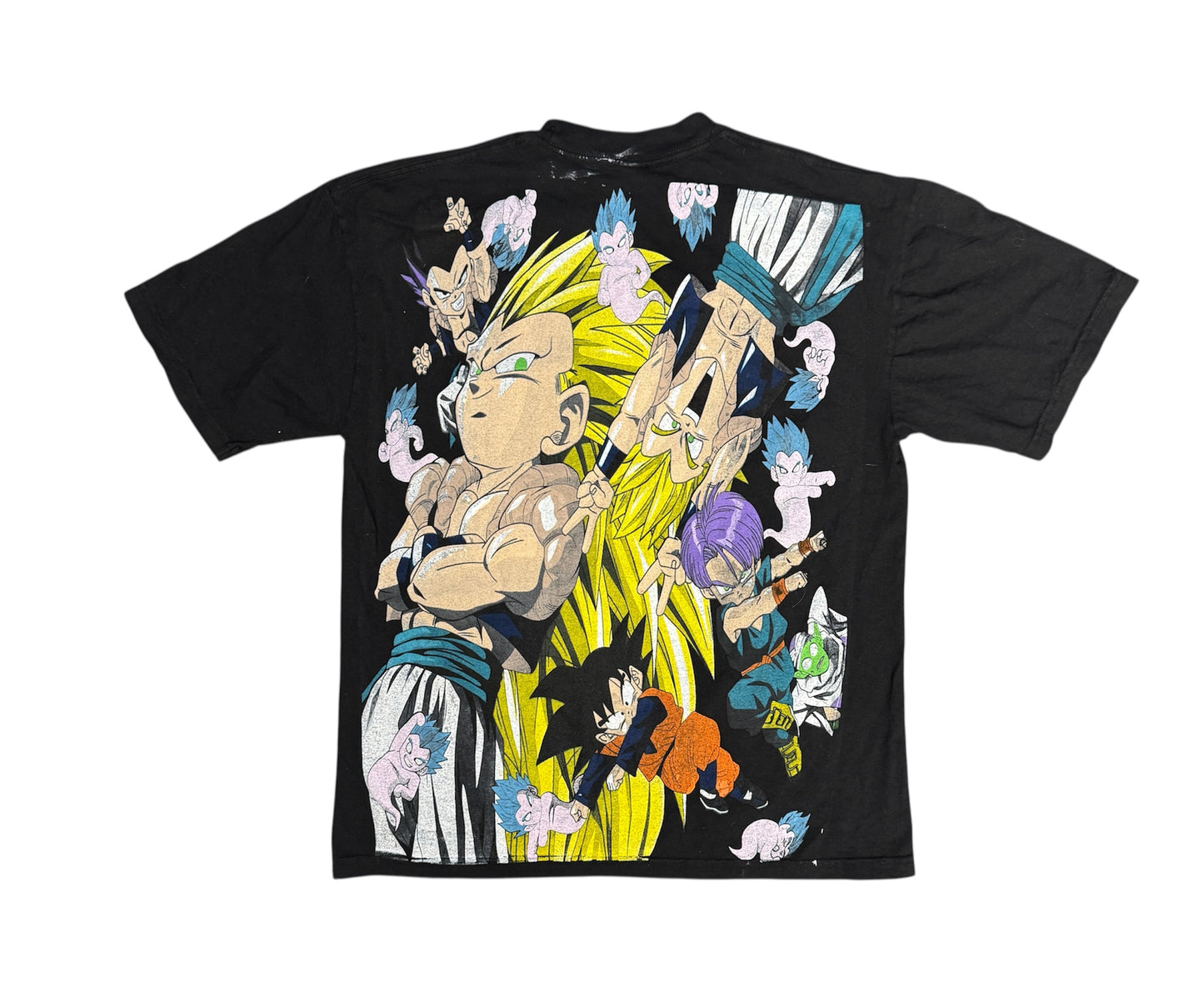 (Black Friday) (Imperfections) Black - Large - Dragon Ball Z Hoodie featuring Super Saiyan Goku