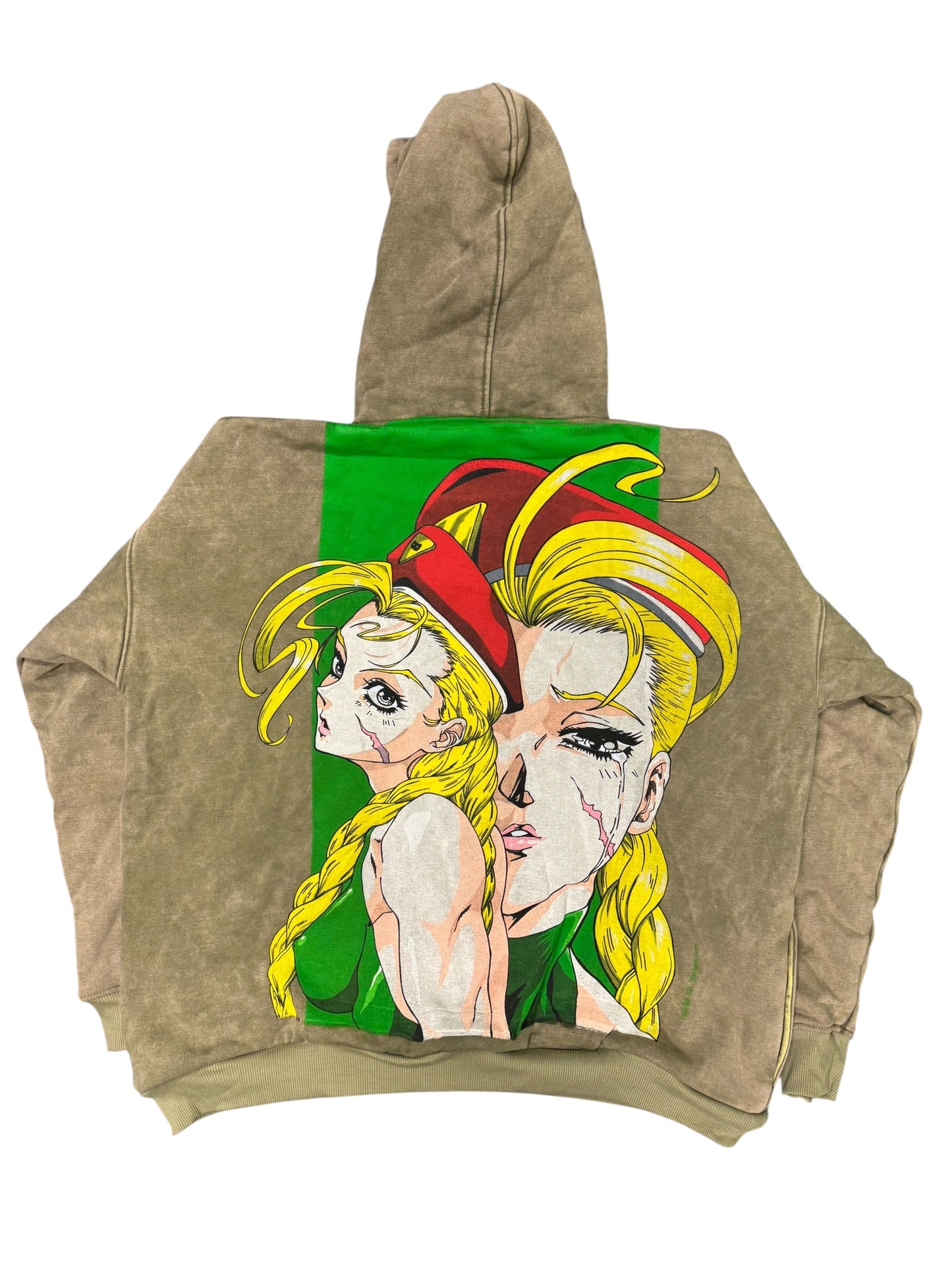 Olive-Large, Extra Large Cammy hoodie