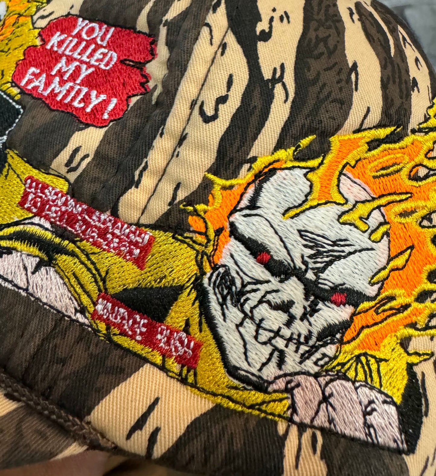 White W/ Black Bill - MK HAT Scorpion