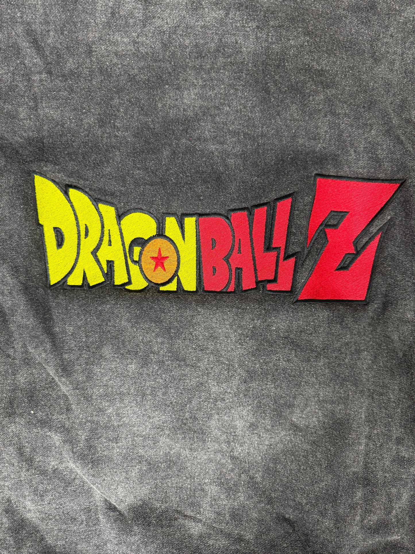 Large-Black Washed-Super Saiyan Gohan Dragonball Hoodie