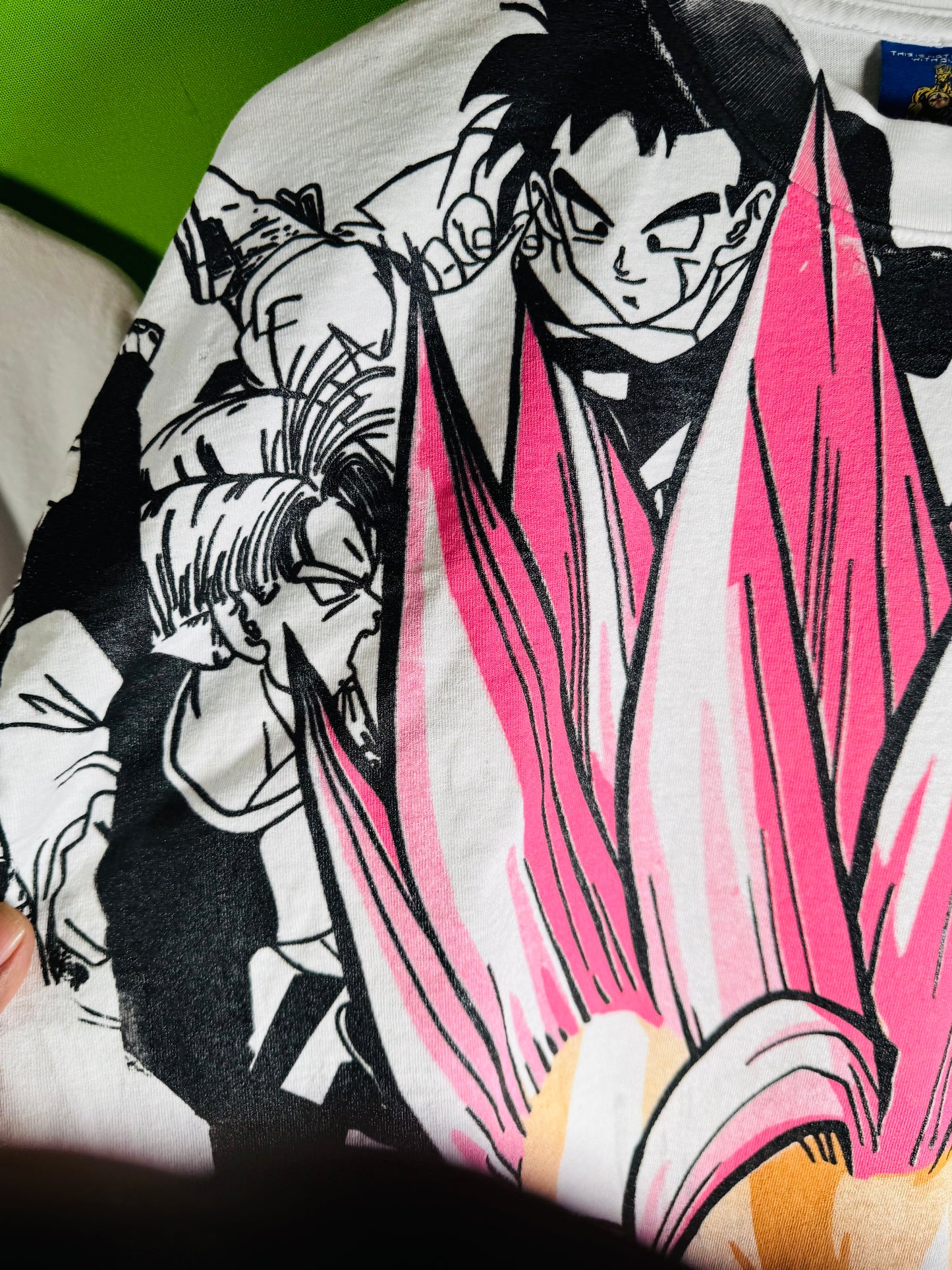 White - Beast Gohan Front & Gohan black back