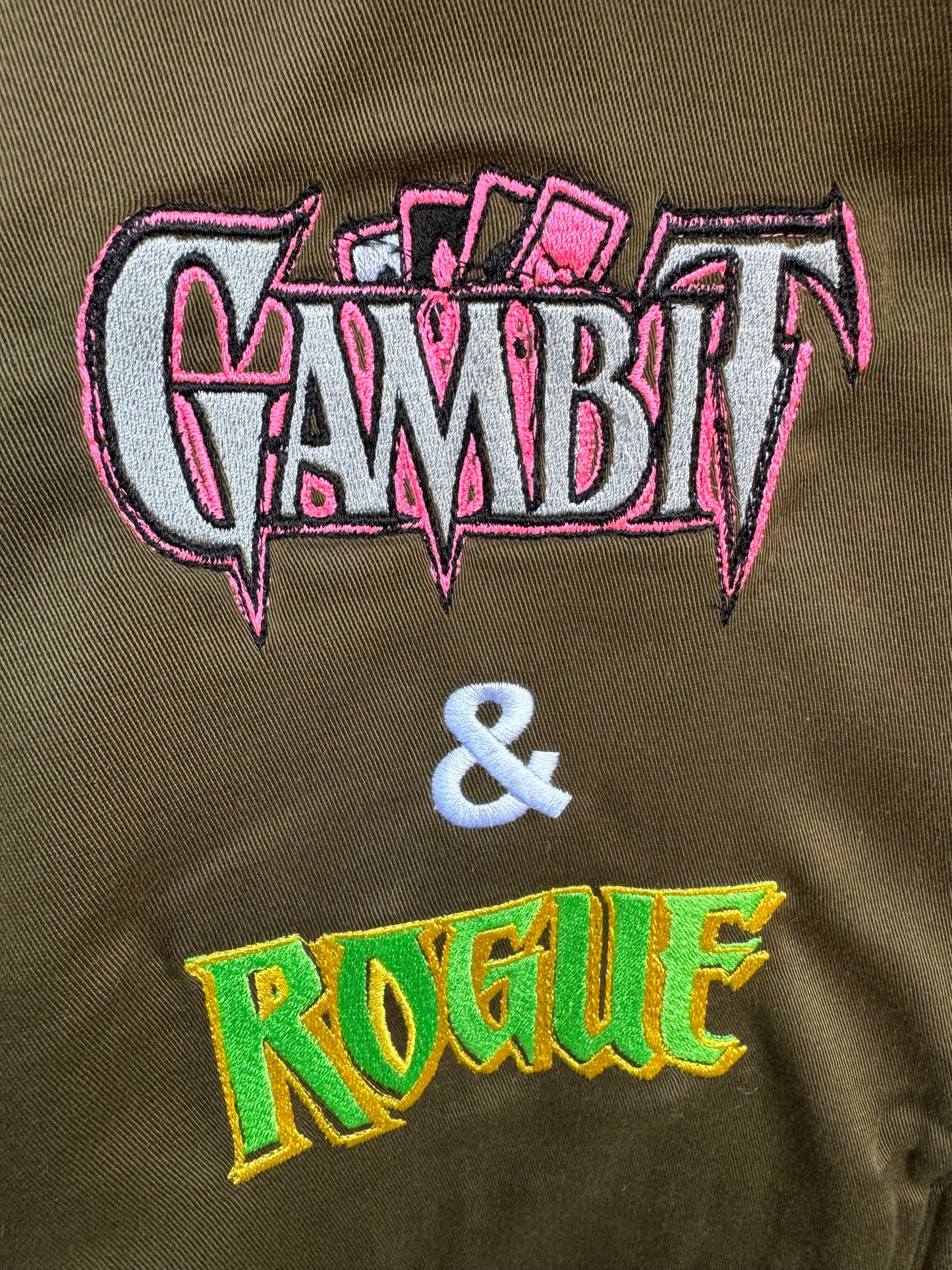 Green Coat- Reflection Rogue X Gambit Hoodie