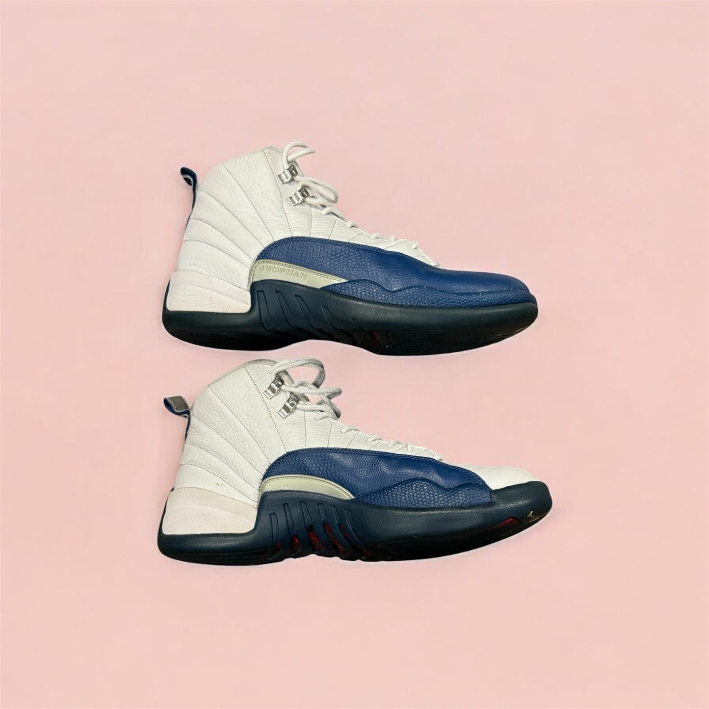 2016 Nike Air Jordan 12 XII Retro “Fench Blue” Red White size 9.5