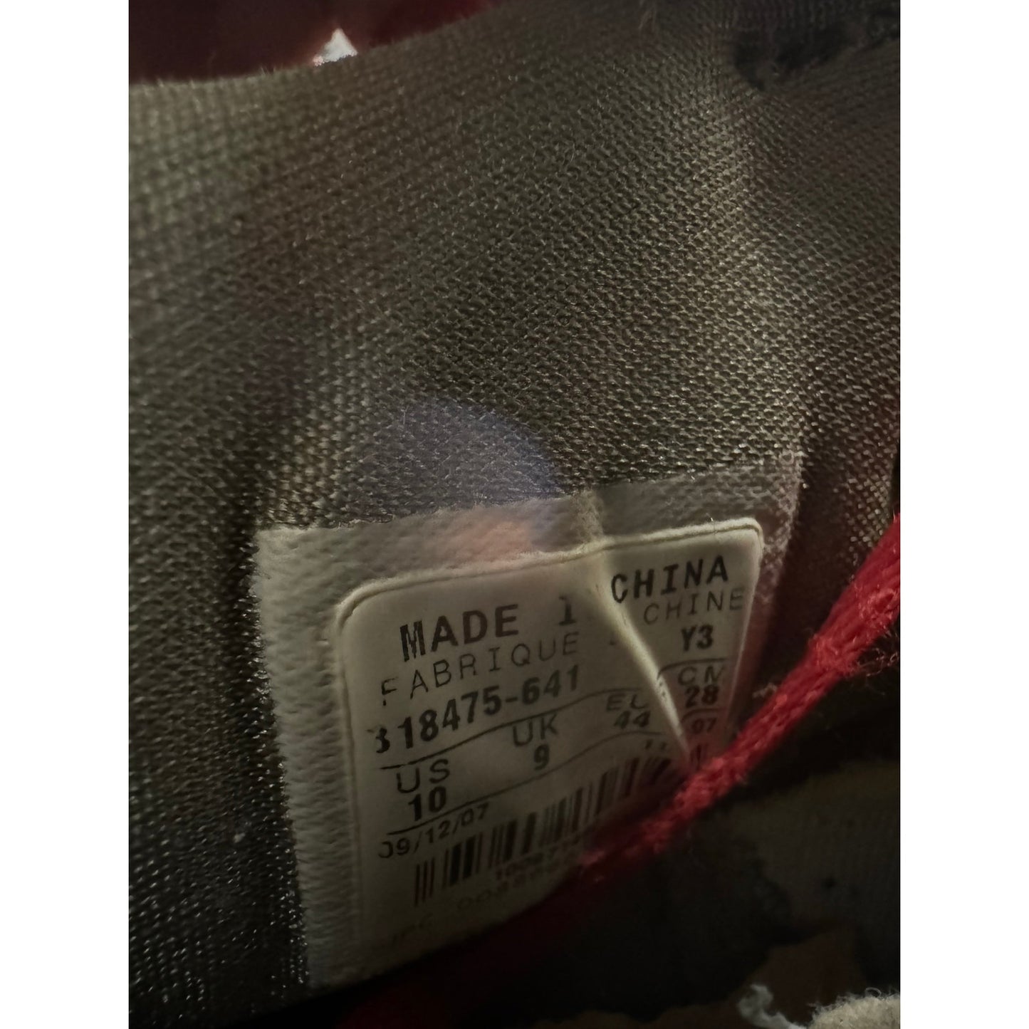 00 Infer Red Air Jordan 6 Retro+ Sz. 10