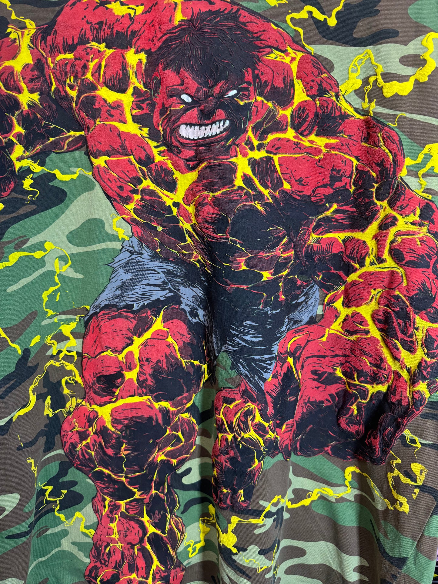 Army Camo - Red Hulk