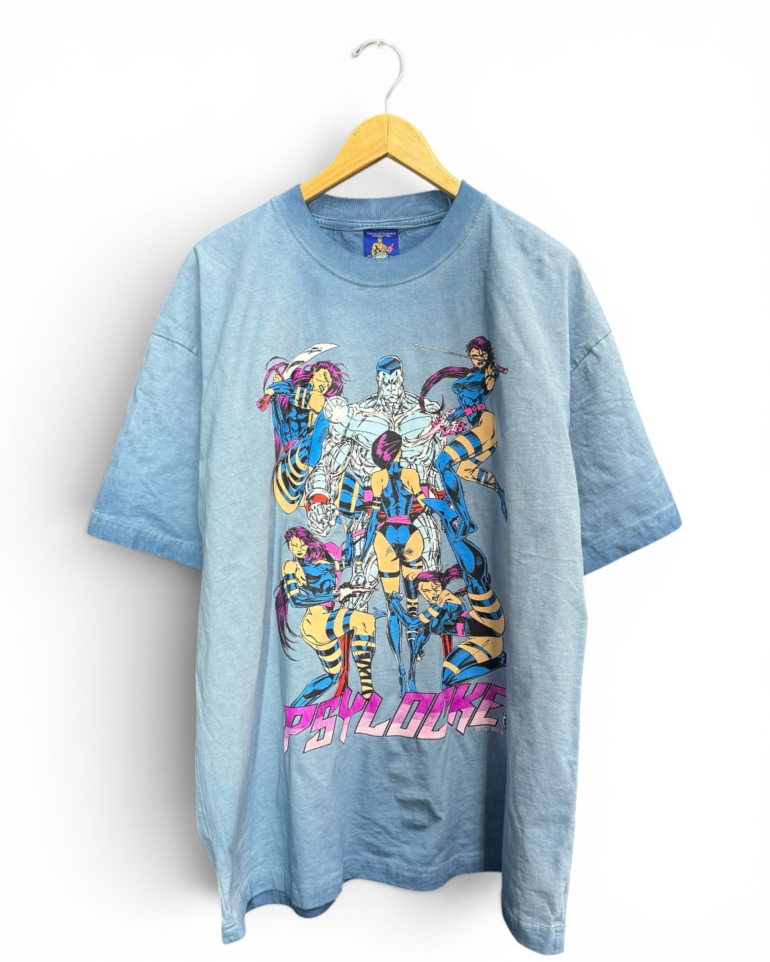 Blue Oil Wash - Psylocke Shirt
