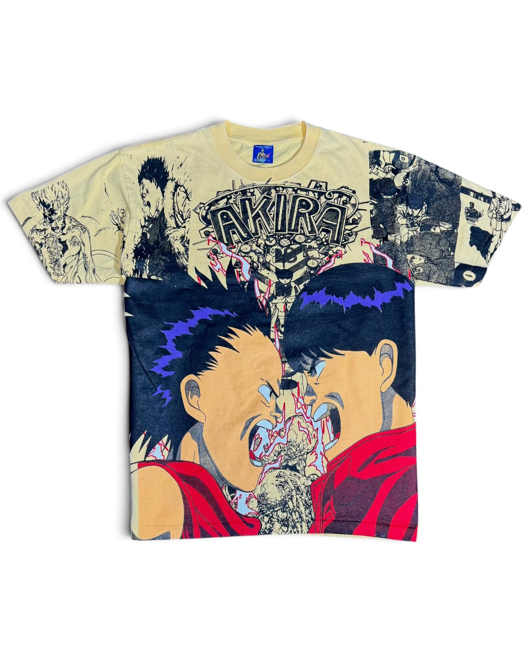 Super Cream - Akira Manga Mega Print - Shirt