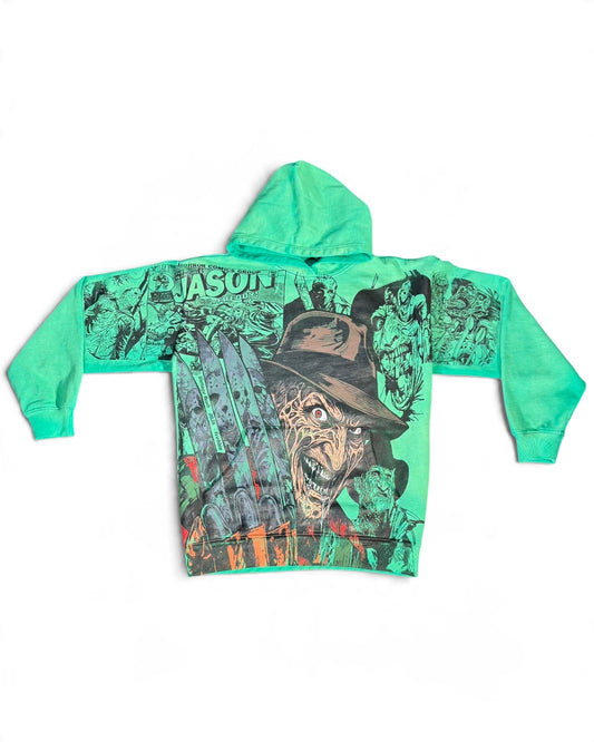 Green Oil Wash - Freddy Kruger Panels Mega Print