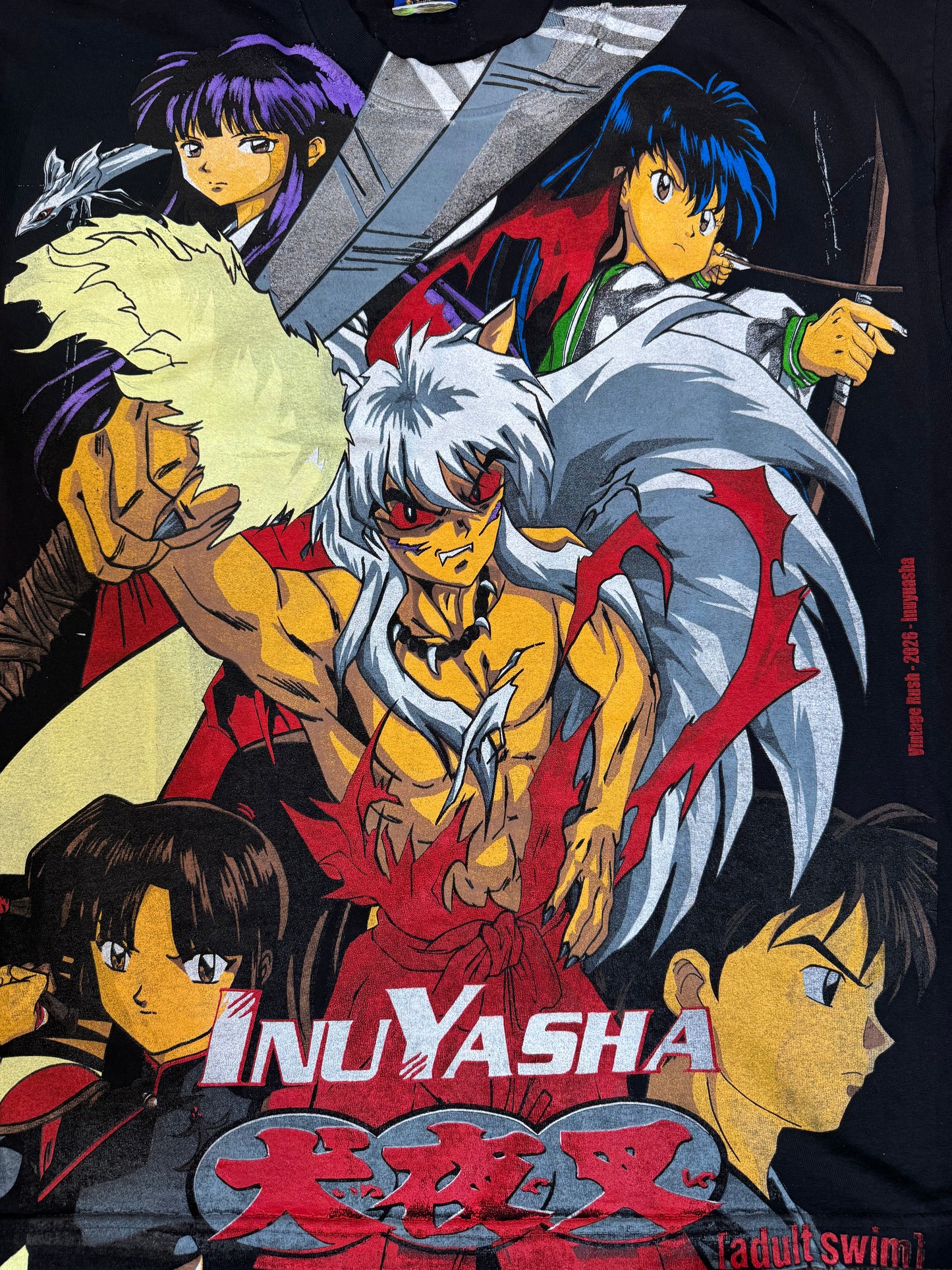 Black - F Inuyasha Front - Inuyasha Group Hit Back