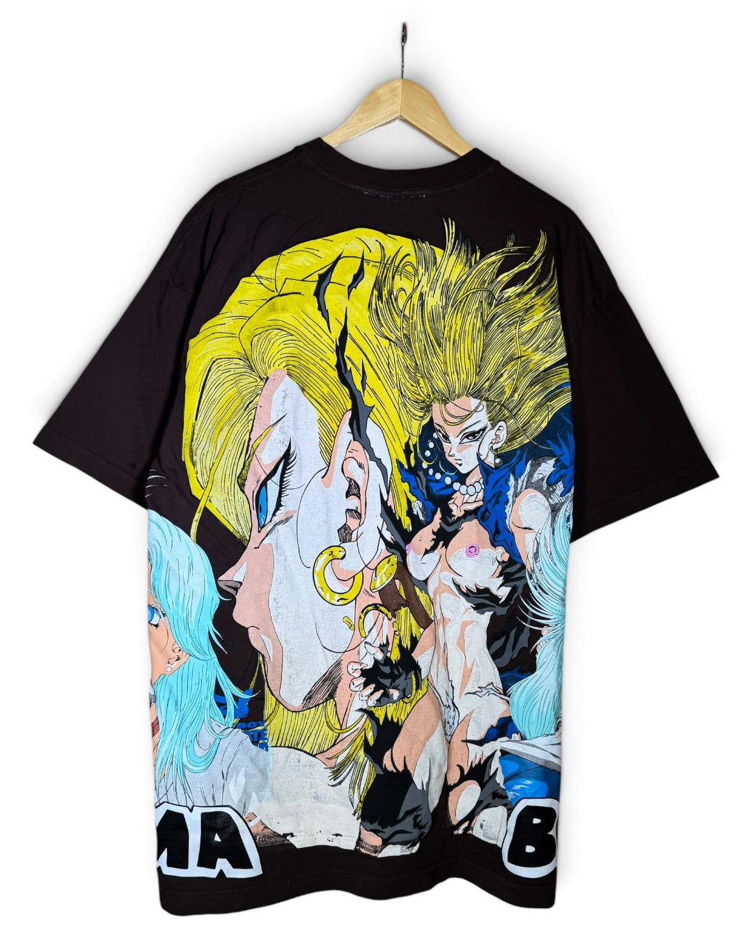 Brown - Bulma 360 Shirt - Android 18 Back
