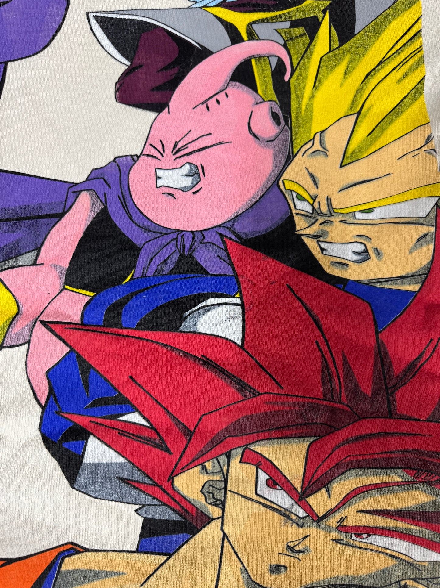 White -L-Goku Breaking Point Hoodie