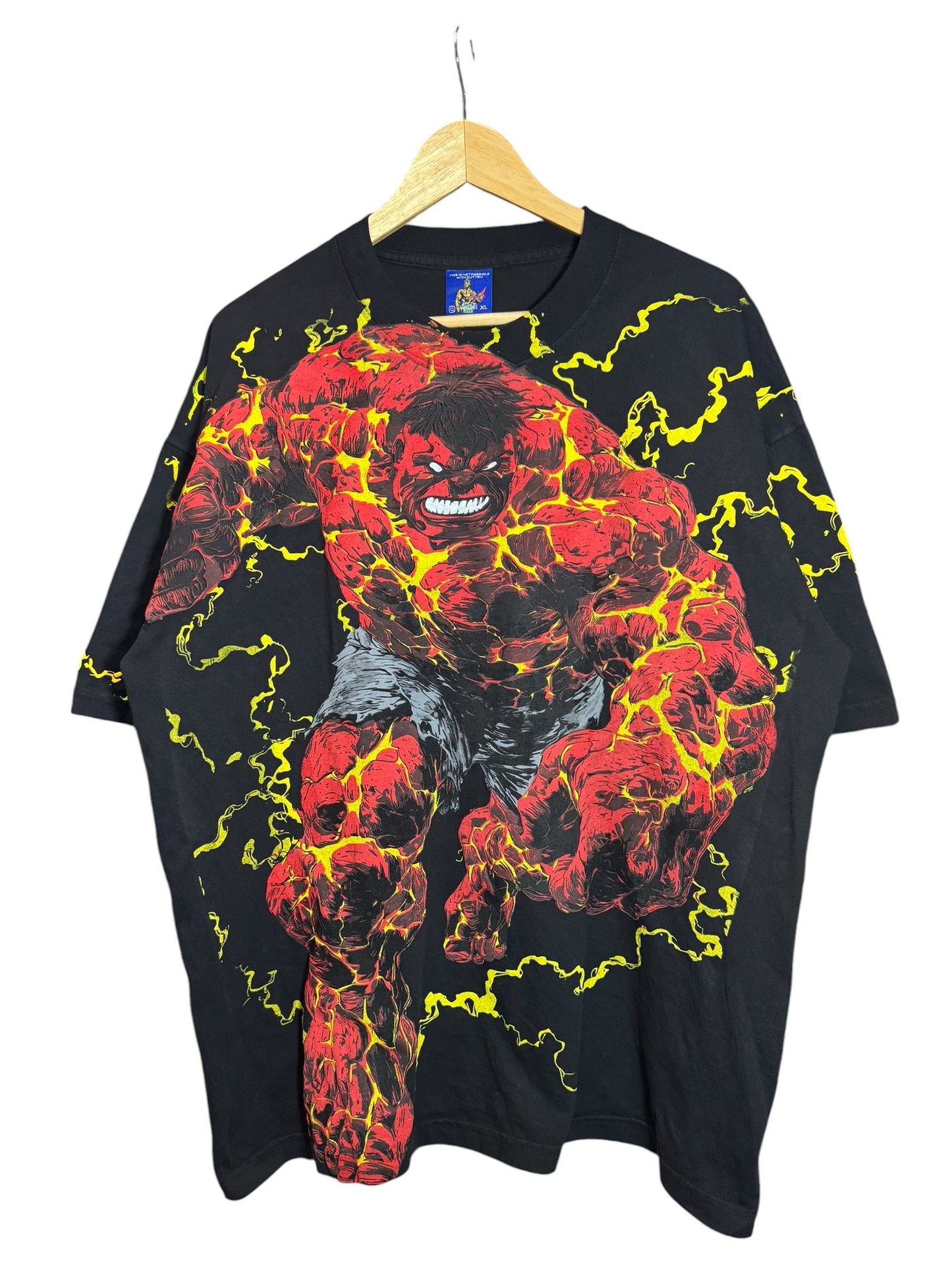 Black - Red Hulk Tee