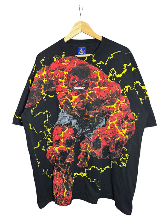 Black - Red Hulk Tee