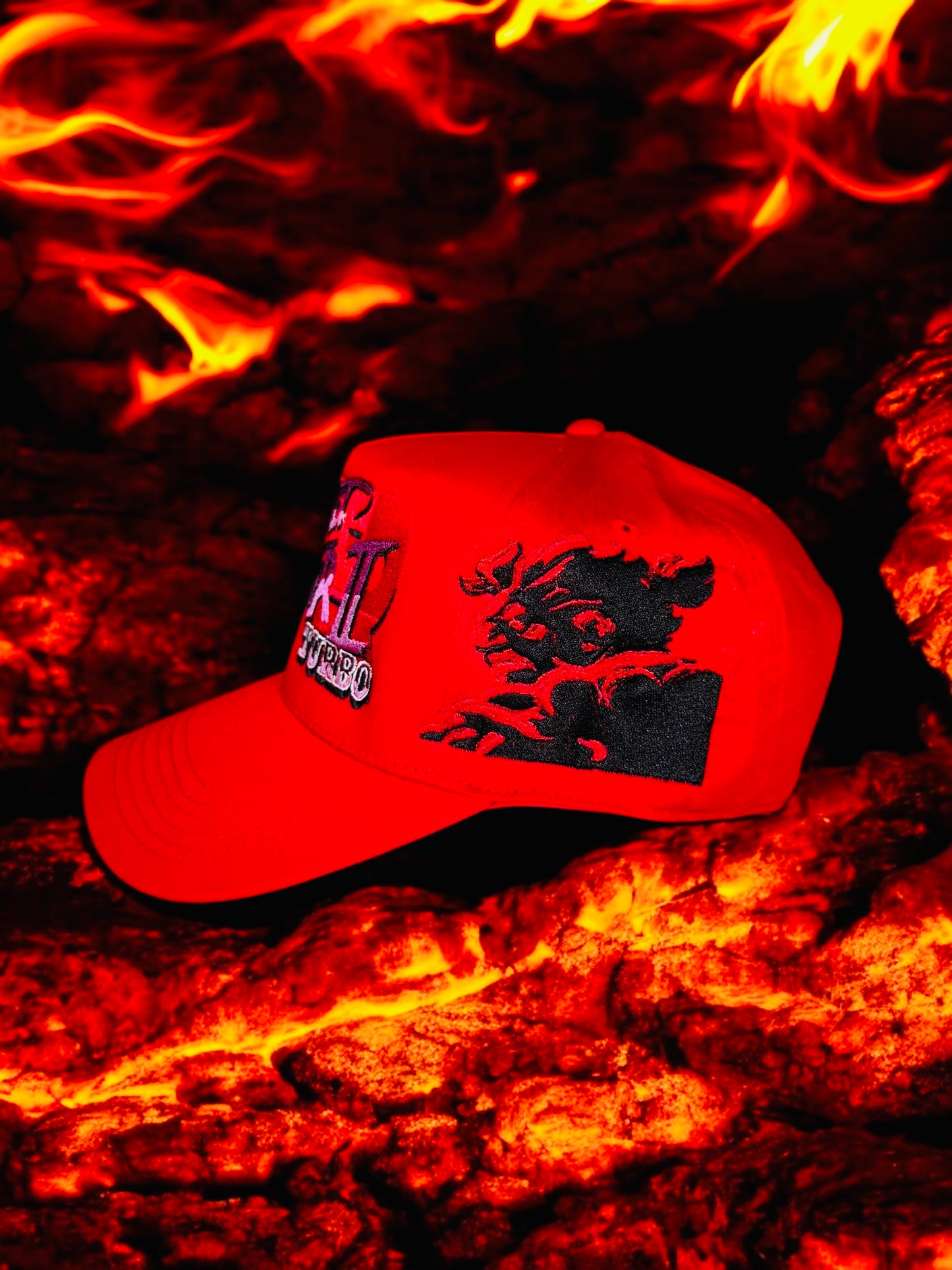 Red - Akuma Street Fighter 2 Turbo - hat