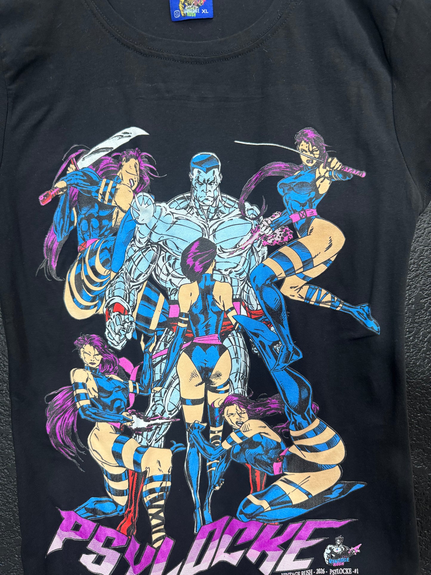 Black - Psylocke Women Tee