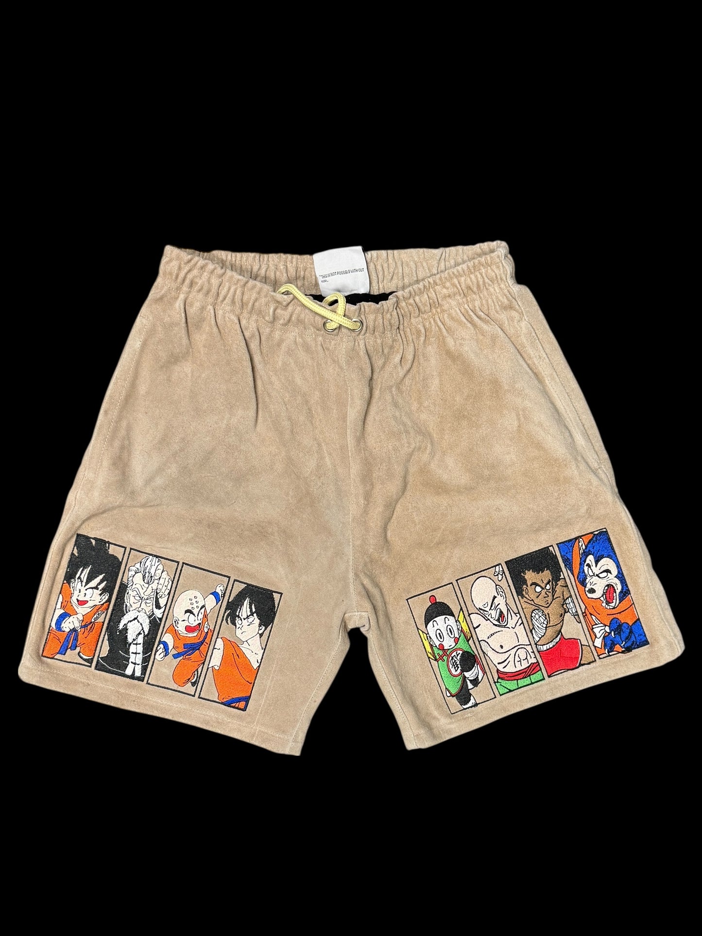 (Black Friday) - Large- Tan-Choose Your Fighter Shorts