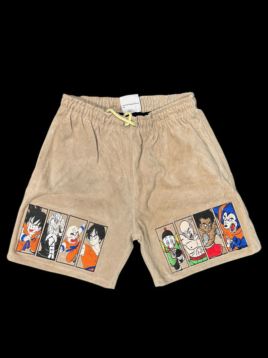 (Black Friday) - Large- Tan-Choose Your Fighter Shorts
