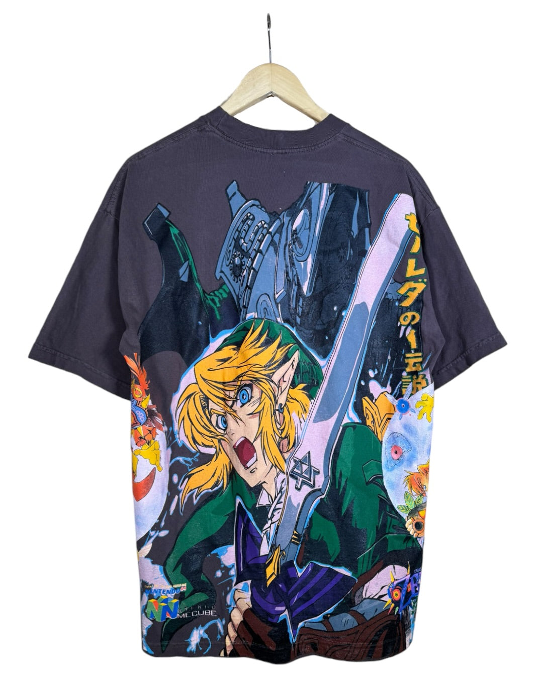 Brown - Links Front - Master Sword Back - Majora’s Mask Sides - 360 Shirt
