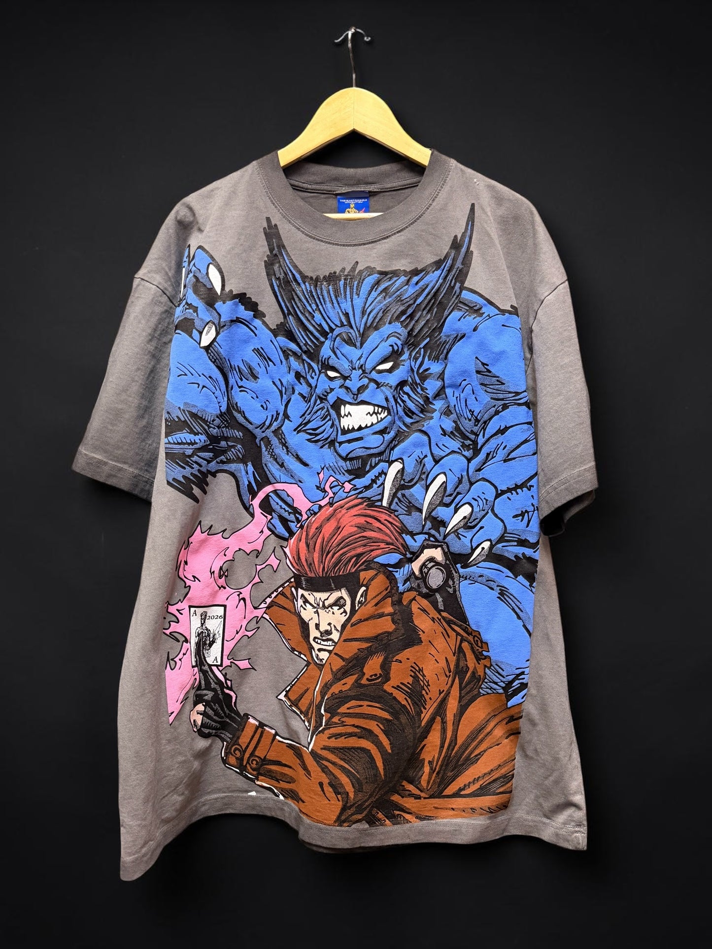Black Oil wash - Beast & Gambit Front & X-Men Team