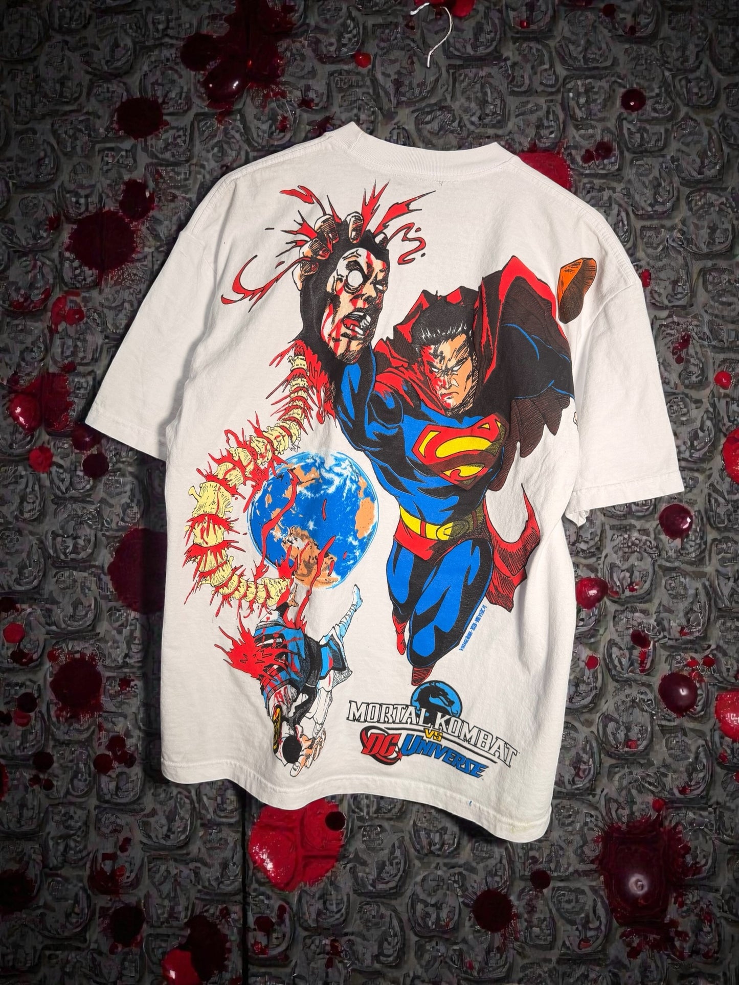 White - Sub Zero Fatality front  - Superman Fatality Kills