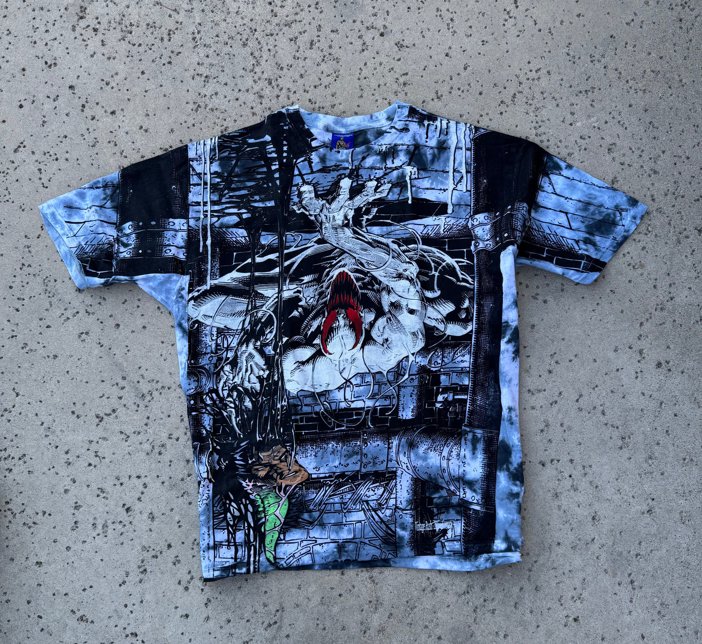 Silver tie dye - Anti Carnage Mega print