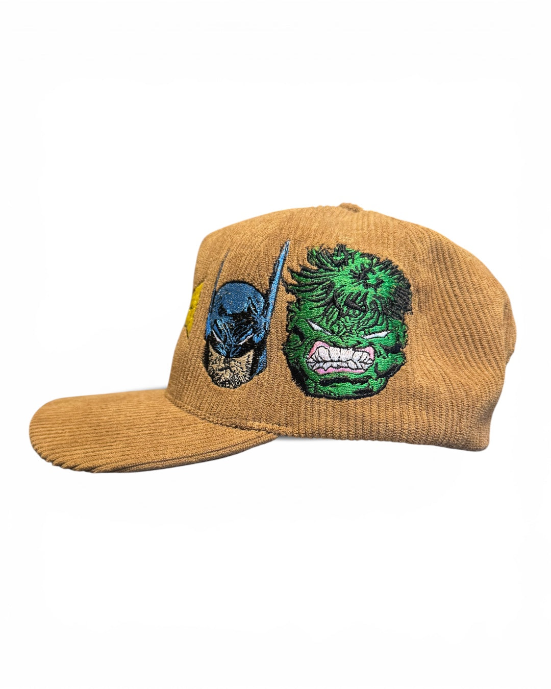 Brown Corduroy - Batman x Wolverine Hat