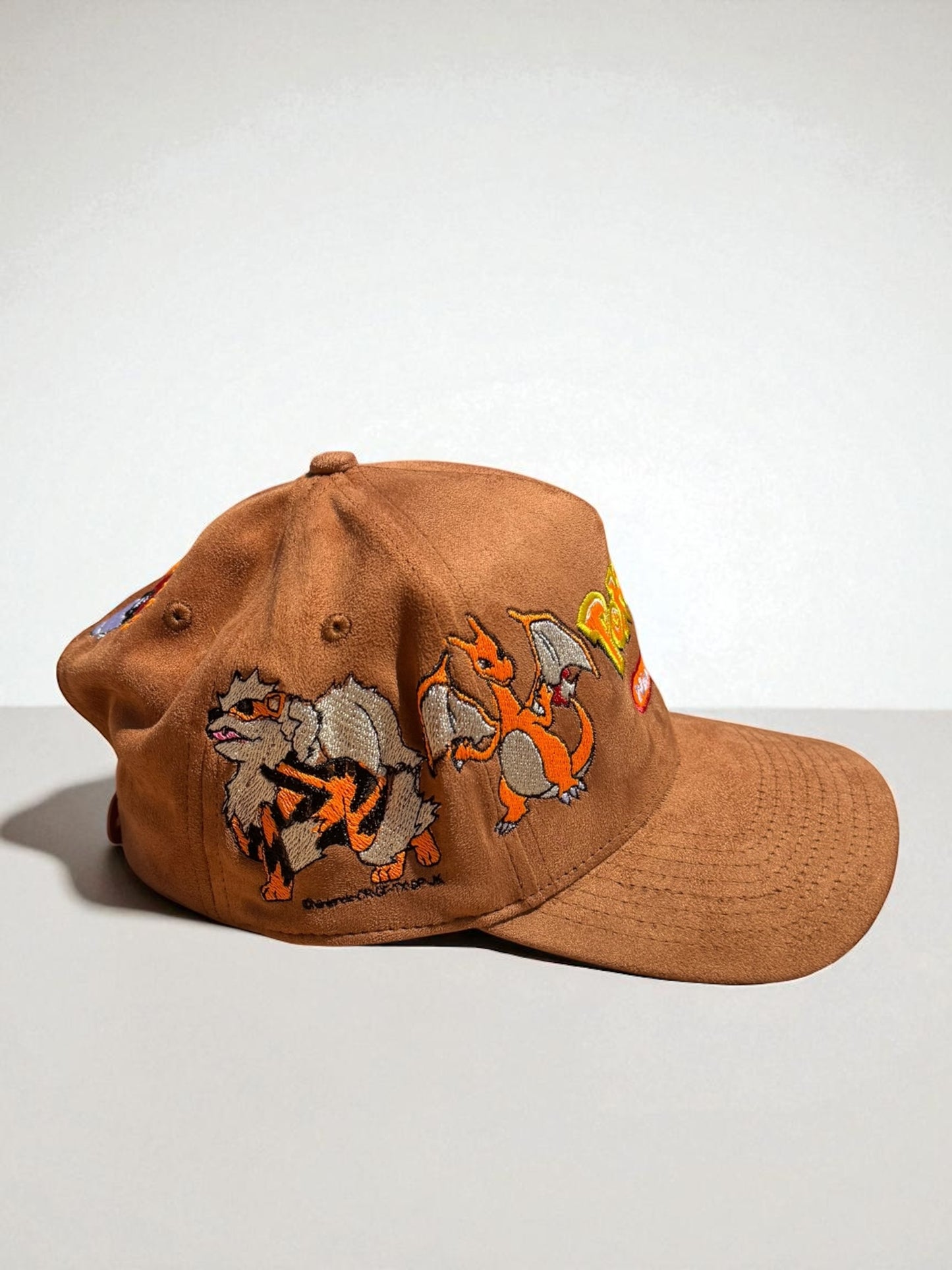 Tan suede - FIRE POKEMON HAT