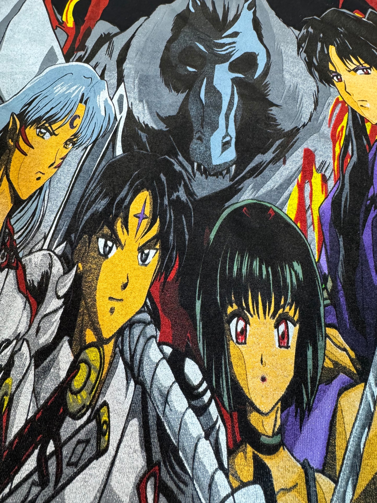 Black - Inuyasha Group Hit Front - F Inuyasha Back