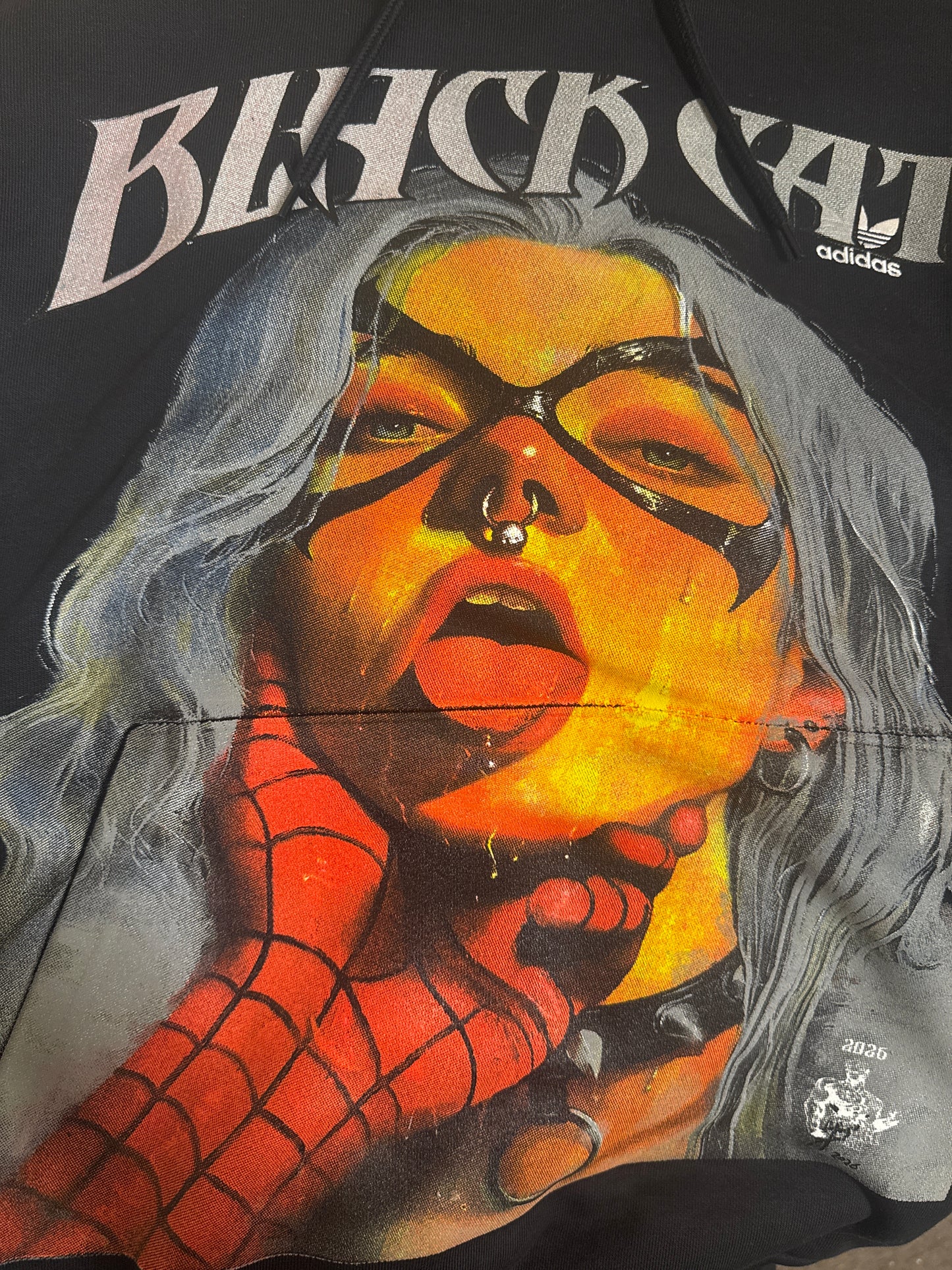Black - Black Cat Hoodie