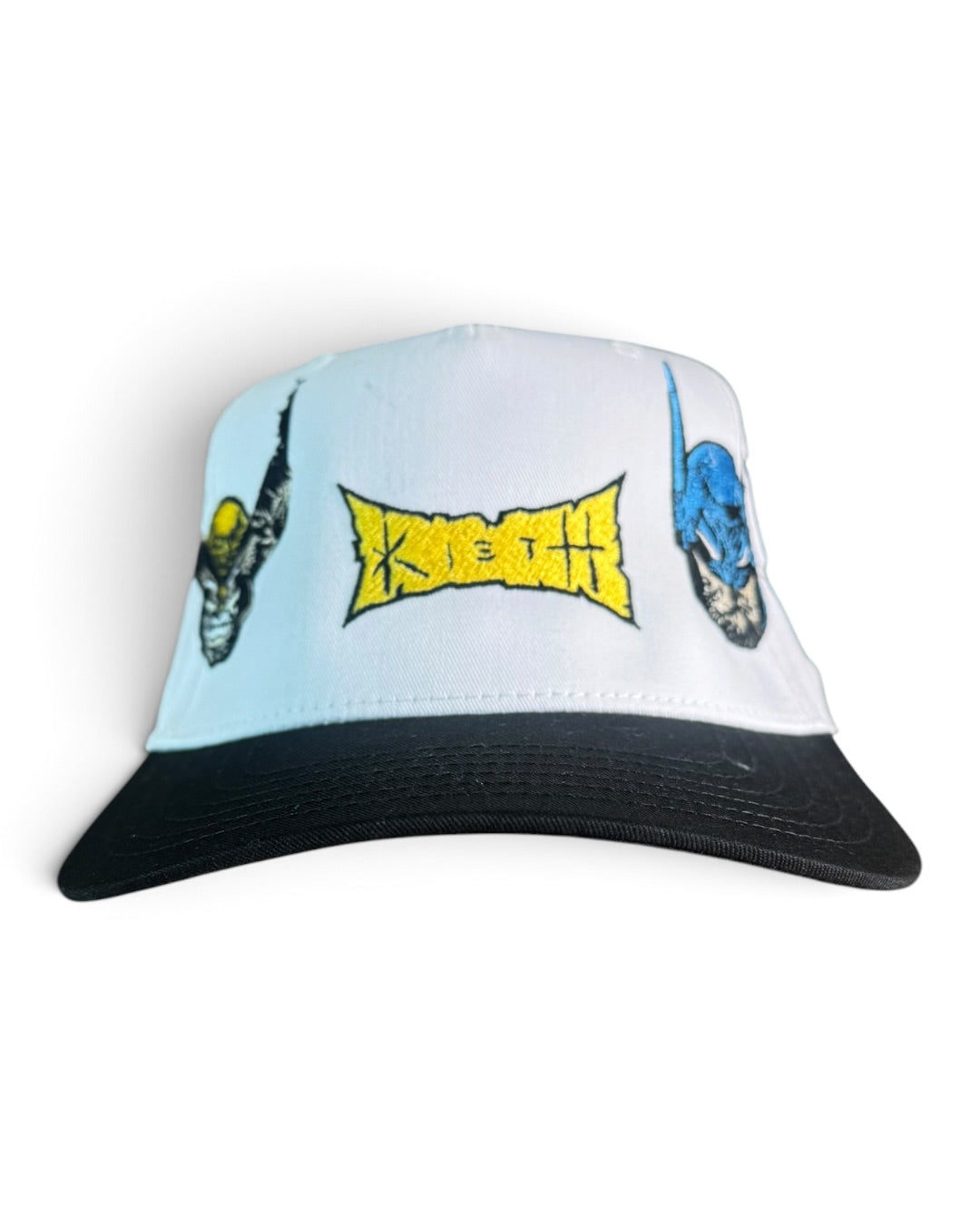 White with Black Brim - Kieth Edition