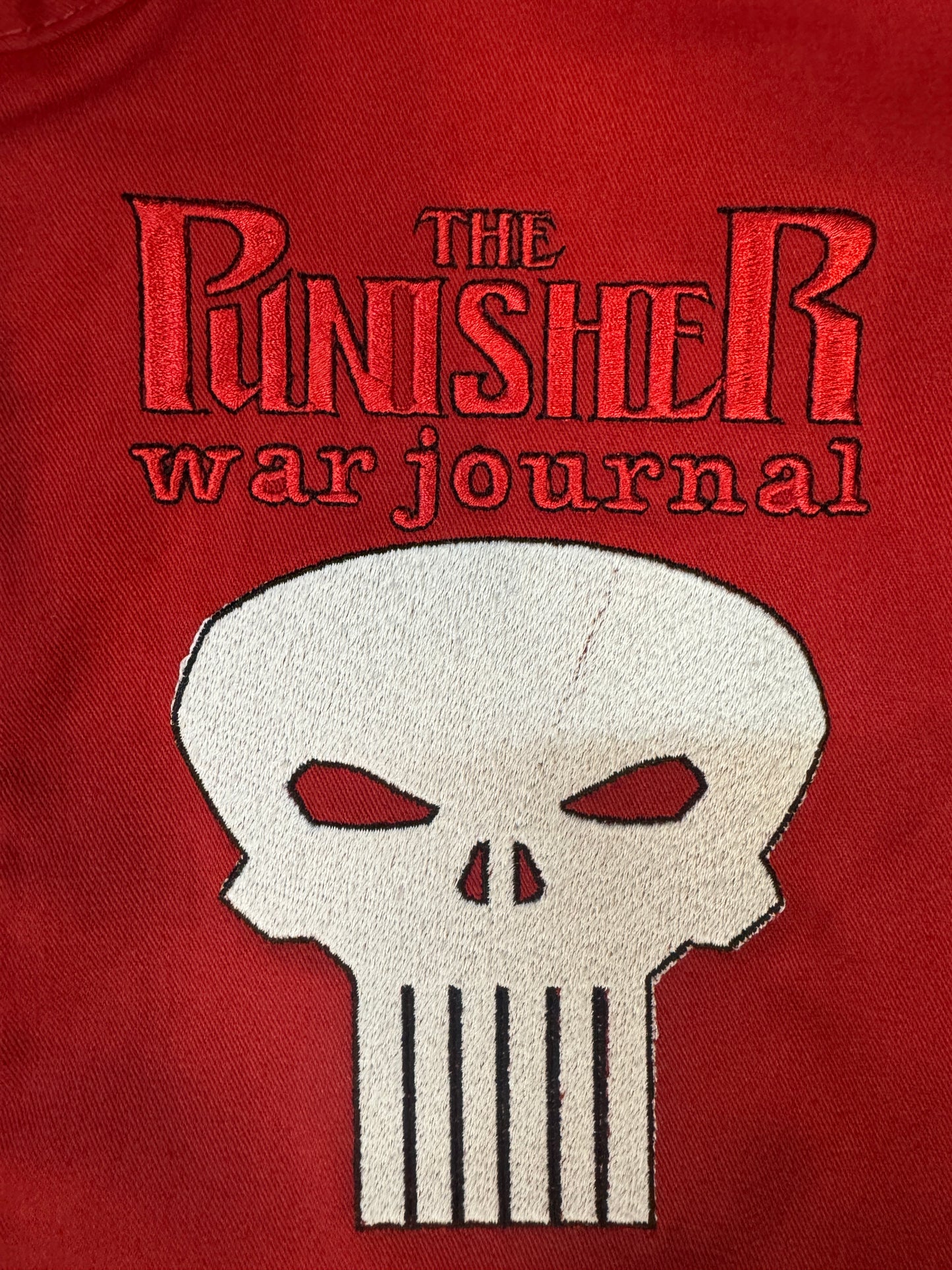 Red- The Punisher Jacket