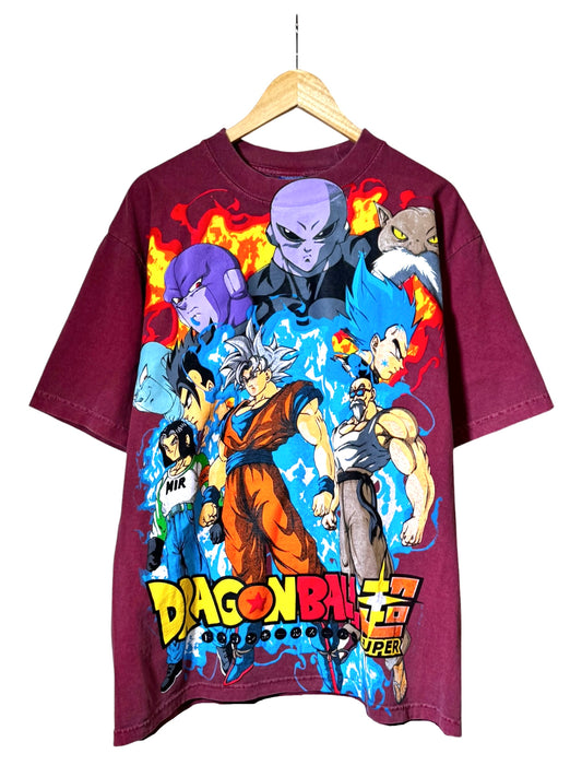 Faded Red - Group Hit Front - Goku vs Jiren Back