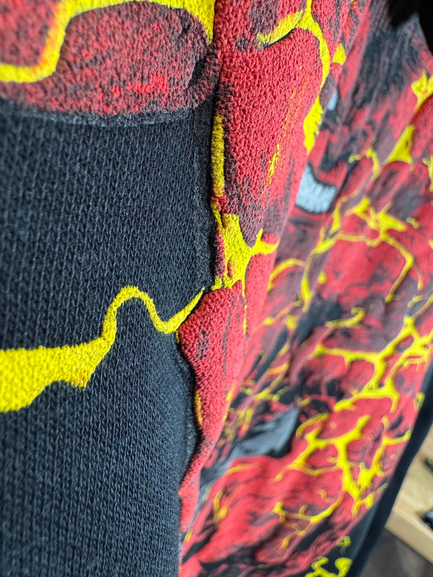 Black Hoodie - Red Hulk