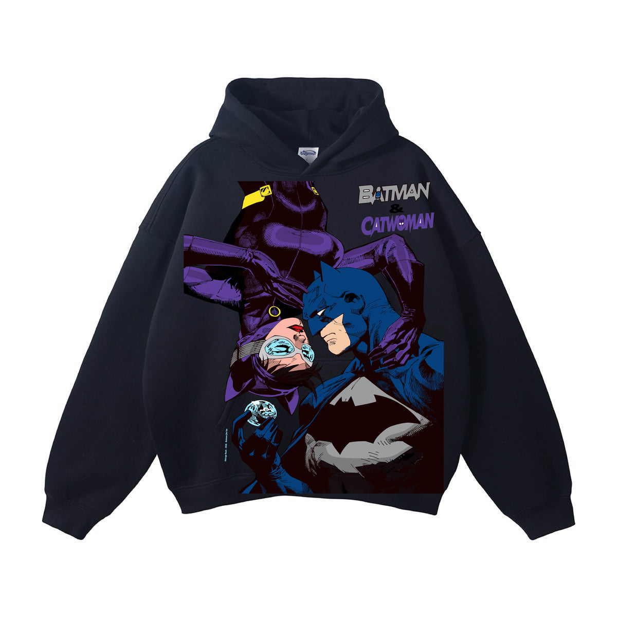Black Hoodies - Cat Women & Batman - Jim Lee master piece