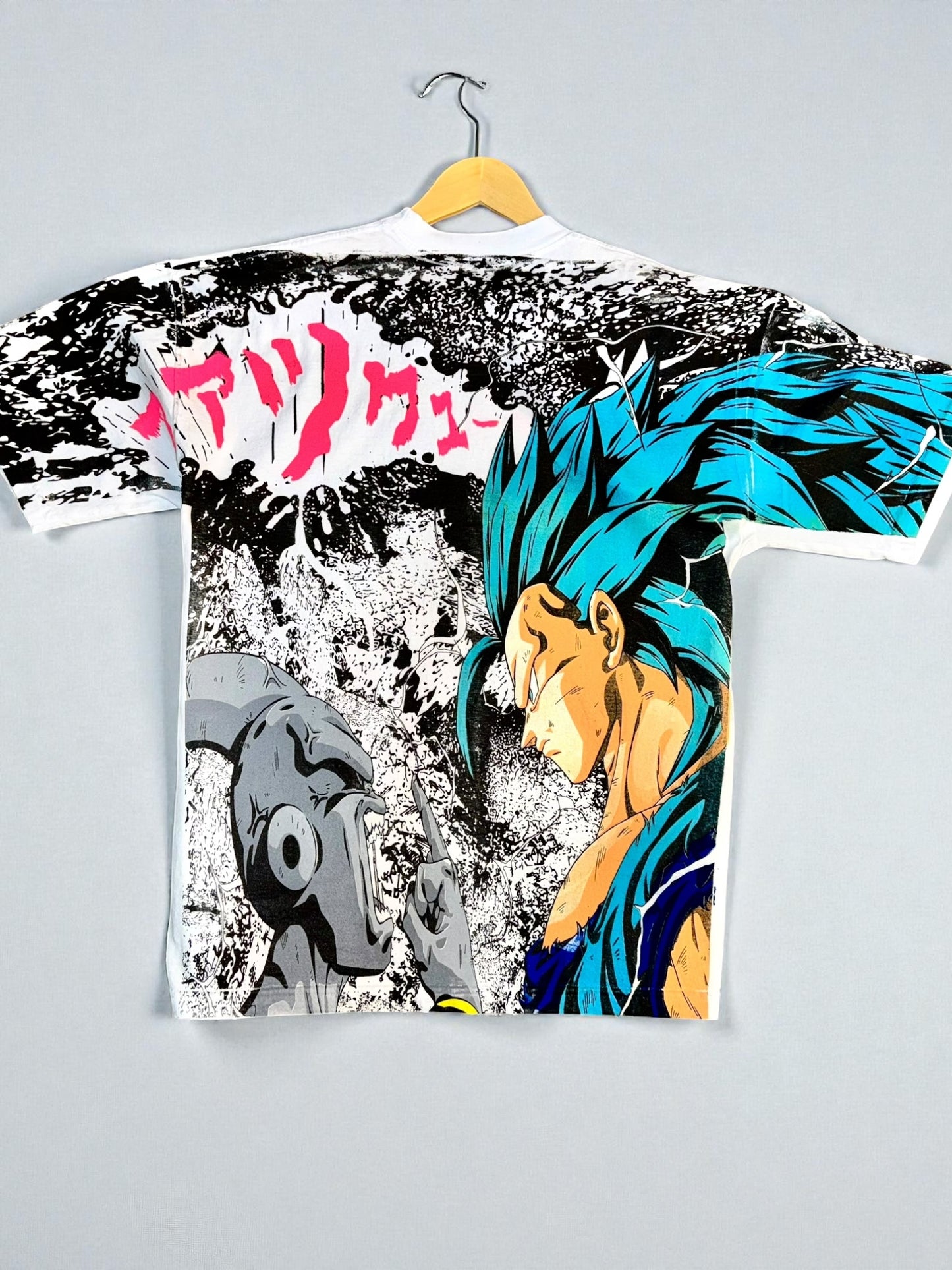 White - Goku SSJ God vs Grey Buu