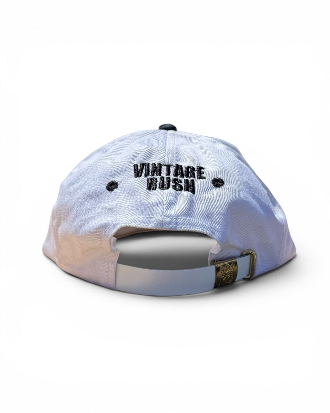 White with Black Brim Vintage - Dandadan Hat