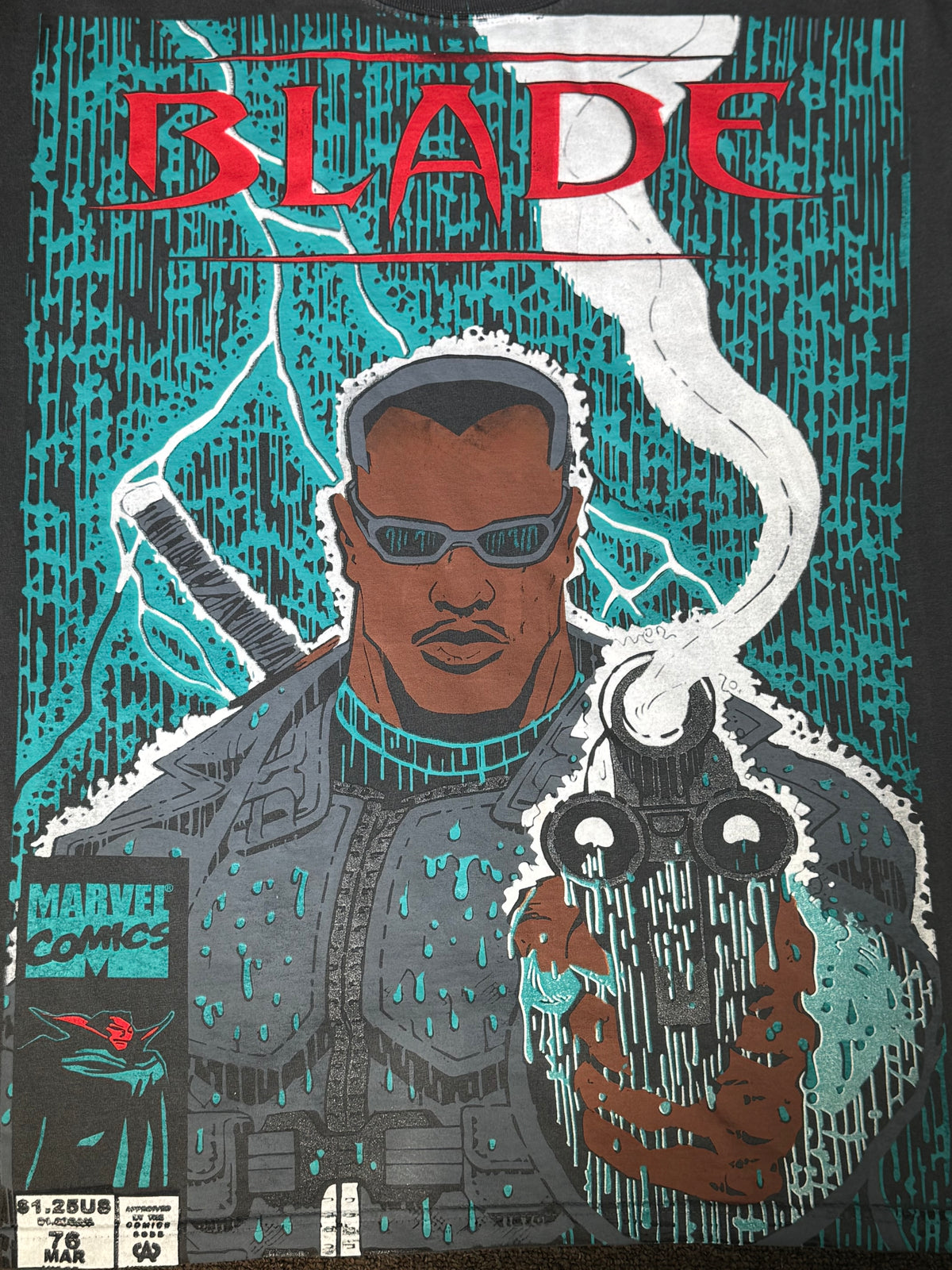 Faded - Thunder Rain Blade Front - Bloody Rain Blade Back