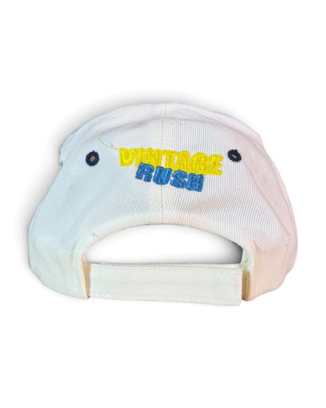 Vintage Cream with Blue Brim - Kieth Edition